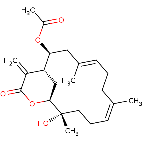 Chemical structure of BindingDB Monomer ID 94574