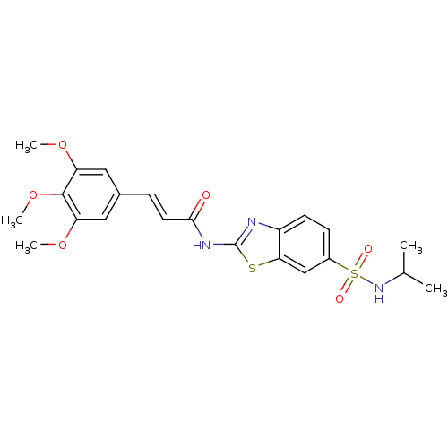 Chemical structure of BindingDB Monomer ID 94716