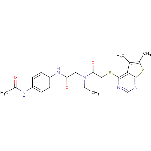 Chemical structure of BindingDB Monomer ID 94839