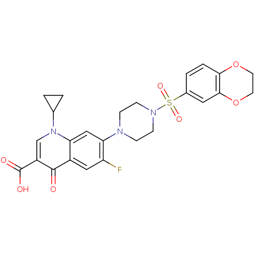Chemical structure of BindingDB Monomer ID 94905