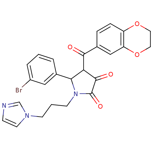 Chemical structure of BindingDB Monomer ID 95296