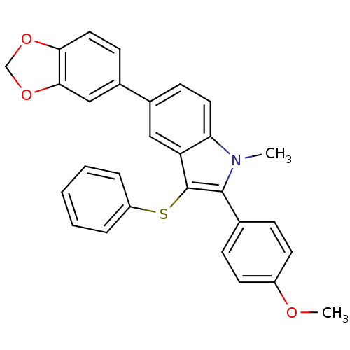Chemical structure of BindingDB Monomer ID 95309