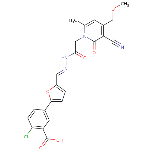 Chemical structure of BindingDB Monomer ID 95365