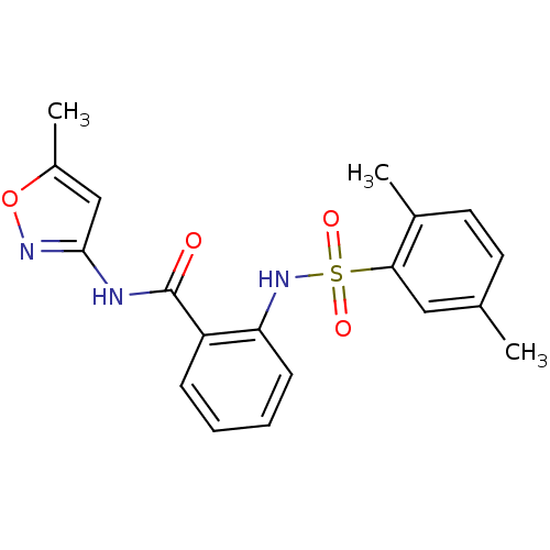 Chemical structure of BindingDB Monomer ID 96412