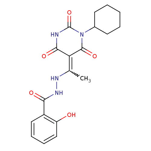 Chemical structure of BindingDB Monomer ID 96500