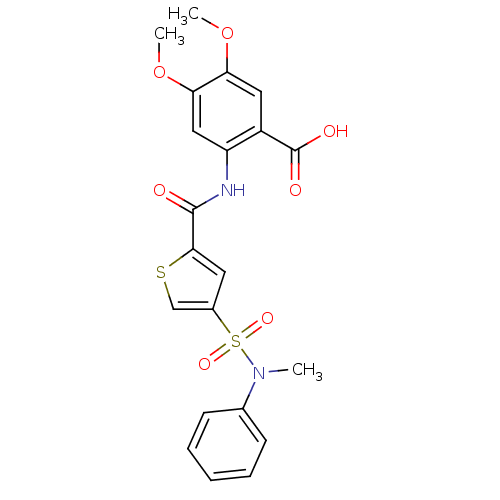 Chemical structure of BindingDB Monomer ID 96507