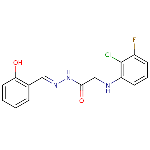 Chemical structure of BindingDB Monomer ID 97419