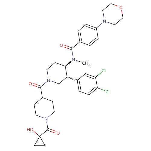 Chemical structure of BindingDB Monomer ID 97487