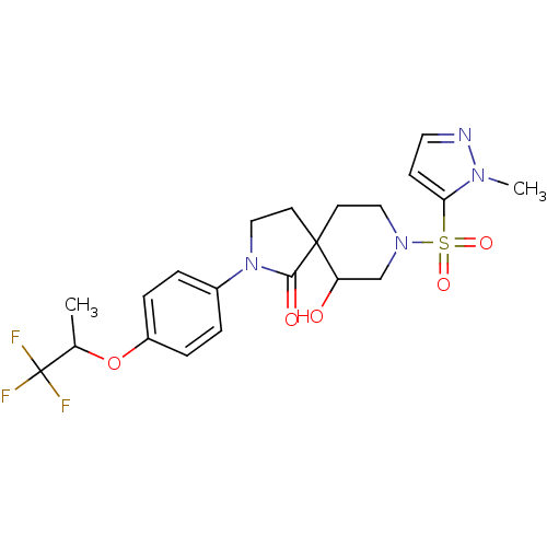 Chemical structure of BindingDB Monomer ID 97635