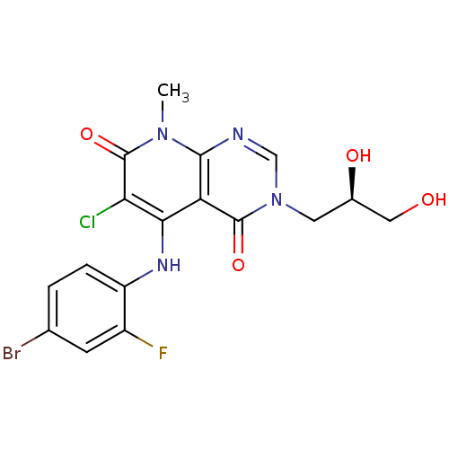 Chemical structure of BindingDB Monomer ID 97650