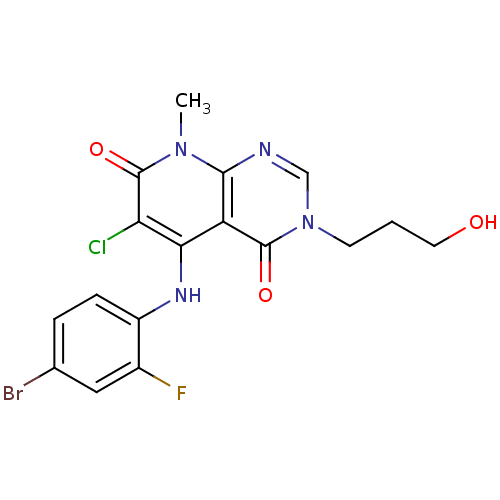 Chemical structure of BindingDB Monomer ID 97654