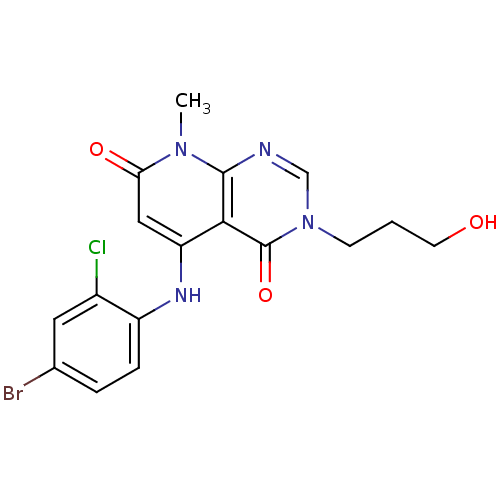 Chemical structure of BindingDB Monomer ID 97655