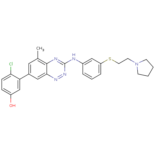 Chemical structure of BindingDB Monomer ID 97956