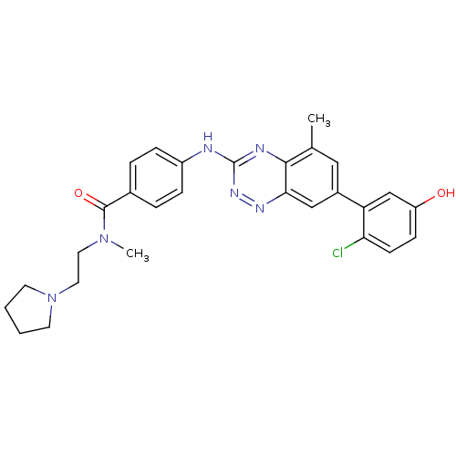 Chemical structure of BindingDB Monomer ID 97964