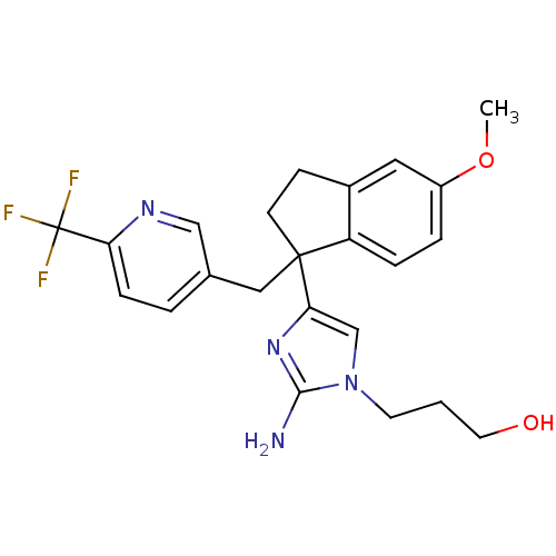 Chemical structure of BindingDB Monomer ID 98555