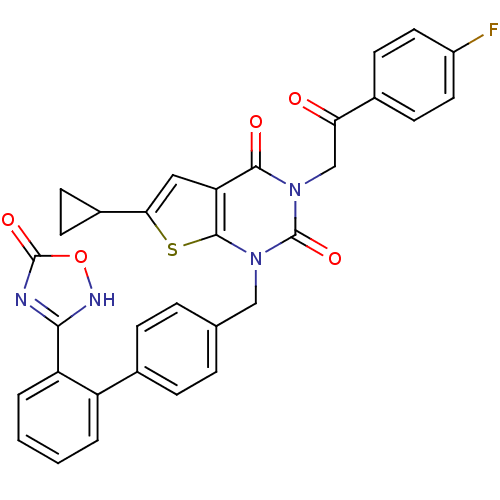 Chemical structure of BindingDB Monomer ID 99947